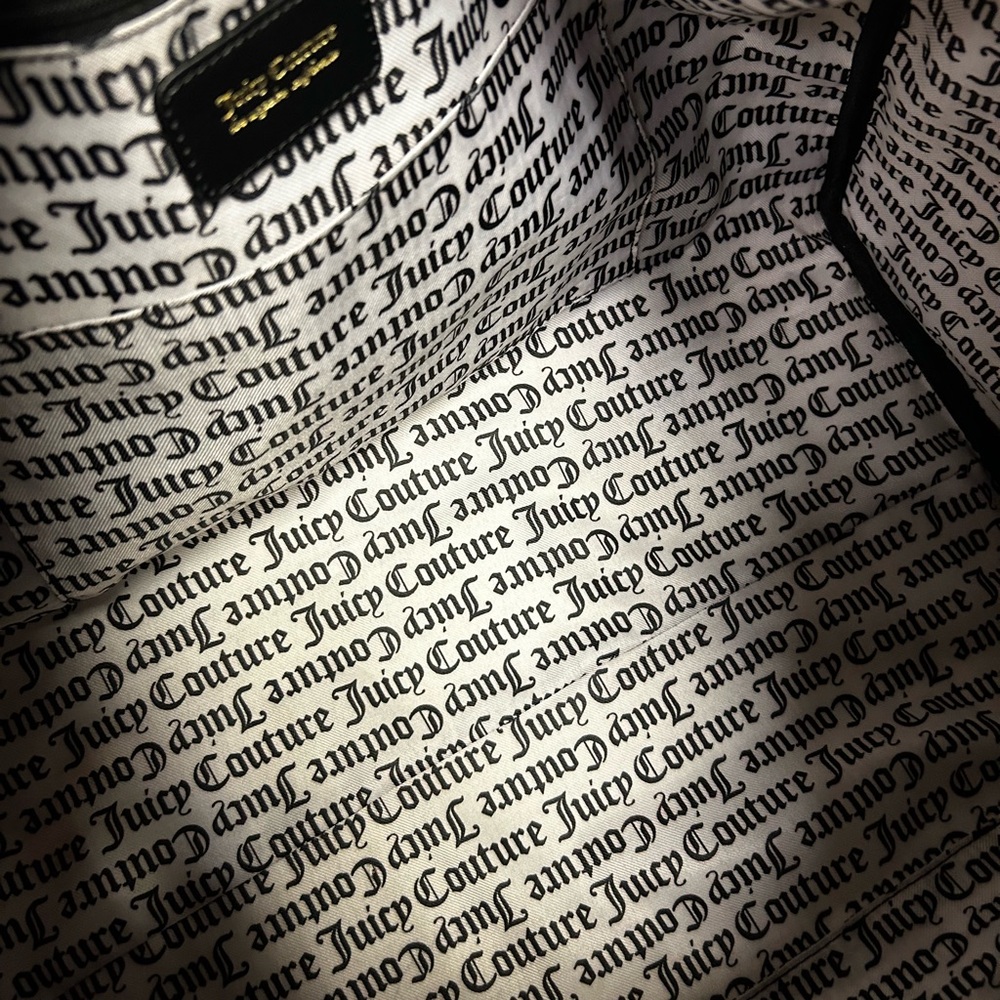 Juicy Couture Black and Gray Duffel Bag - Picture 6 of 6